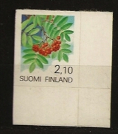 Finlande Finland 1991 N° 1095 ** Courants, Fruits De Bois, Sorbier, Nature, Arbres, Alimentation - Unused Stamps