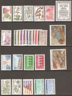 Andorre Année 1983 -1984  Compléte 27 Timbres ** N° 310 311 312 313 314 315 316 317 318 Suite - Annate Complete