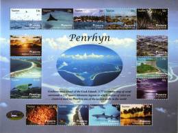 PENRHYN - 2010 - Tourisme, Vues De Penrhyn - Feuillet 15v Neufs // (MNH) - Penrhyn