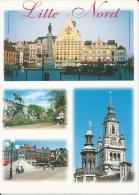 Lille - Place De Gaulle, Place Rihour, Beffroi De La Nouvelle Bourse - Lille