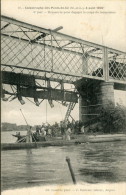 CPA 49 PONTS DE CE DU 4 AOUT 1907 3 JOUR POUR DÉGAGER LE CORPS DU MÉCANICIEN - Les Ponts De Ce