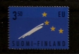 Finlande Finland 1995 N° 1254 ** Union Européenne, Europe, Drapeau, Adhésion, CEE - Nuevos