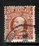 NEW ZEALAND    Scott  # 133  USED FAULTS - Usati