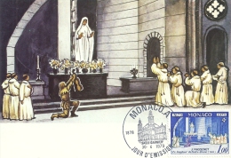 MONACO - 100 Ans Salle Garnier 1979 Massenet Le Jongleur De Notre Dame -Timbre Et Tampon Jour D'émission - Cartoline Maximum