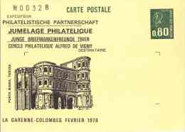 Jumelage Philatélique - La Garenne Colombes - Février 1978 - Postales  Transplantadas (antes 1995)