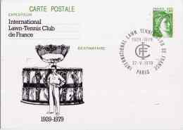 International Lawn Tennis Club De France - Paris - 27/05/1979 - Overprinter Postcards (before 1995)