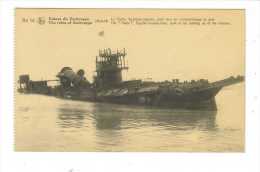 Belgique // Les Ruines De Zeebrugge- Guerre 1914-18Le Thélis Torpilleur Anglais Coulé - Zeebrugge