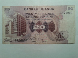 20 SHILLINGS - Uganda