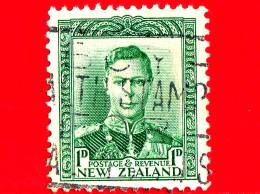 NUOVA ZELANDA - Usato - 1941 - Giorgio VI - King George VI -  1 - Usados