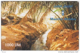 Mauritania, MR-MAU-NAT-0015?, 1000 UM,  Oasis  (31-12-2002), 2 Scans. - Mauritanien