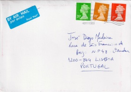 UK Cover To Portugal - Lettres & Documents