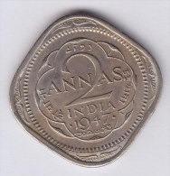 @Y@    BRITISH India   2  Annas 1947   (2584) - Inde