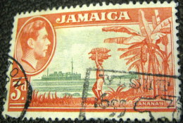 Jamaica 1938 Bananas 3d - Used - Jamaïque (...-1961)