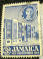 Jamaica 1945 Institute Of Jamaica 3d - Used - Jamaïque (...-1961)