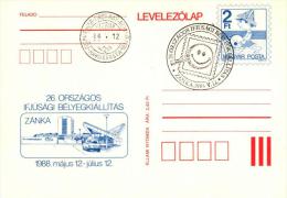 HUNGARY - 1988.Postal Stationery - 26th Natl.Youth Philatelic Exhibition At Zánka FDC!!! Cat.No.558. - Ganzsachen