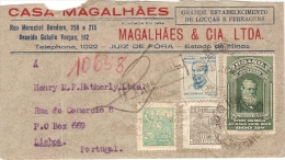 Juiz De Fora / Lisboa & Envelope 1946 - Covers & Documents