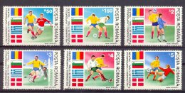 Mtz016 SPORT WK VOETBAL SOCCER WORLD CHAMPIONSHIP FOOTBALL FUSSBALL WELTMEISTERSCHAFT ROEMENIË ROMANA 1990 PF/MNH - 1990 – Italien