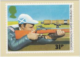 RIFLE SHOOTING : Commonwealth Games Edinburgh 1986 - Waffenschiessen