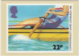 ROWING: Commonwealth Games Edinburgh 1986 - Roeisport