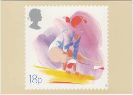 GYMNASTICS  - Sport : Post Office Picture Card - 1988 - Gymnastics