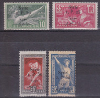SYRIE - YVERT N°149/152 * - COTE = 184 EUROS - CHARNIERES  - JEUX OLYMPIQUES - Unused Stamps