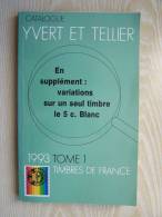 CATALOGUE DE COTATION YVERT ET TELLIER ANNEE 1993 TOME 1   BON ETAT   REF CD - France