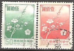 TAIWAN   # STAMPS FROM YEAR 1979 "STANLEY GIBBONS 1256 + 57" - Gebraucht