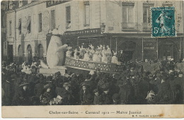 Carnaval 1912 A Chalon Sur Saone Maitre Jeannot Lapin - Carnival