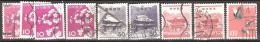 JAPAN   # STAMPS FROM YEAR 1961 "STANLEY GIBBONS 858-866" - Usados