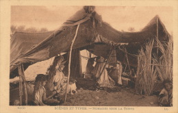 ETHNIQUES ET CULTURES - AFRIQUE DU NORD - SCENES ET TYPES - Nomades Sous La Tente - Non Classificati