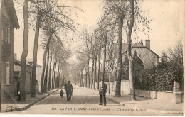 45 LA FERTE SAINT AUBIN AVENUE DE LA GARE 1917 - La Ferte Saint Aubin