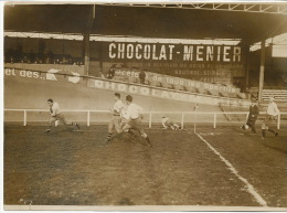 Photo Format 13 Par 18 Stade Buffalo 28/12/26 Stade Français Contre F.C. Grenoble Pub Chocolat Menier - Rugby