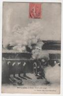 @ CPA ARTILLERIE, PIECE ! FEU ! ( 155 LONG ), SOLDATS, MILITAIRE, MILITARIA - Equipment