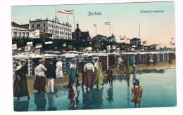 D4078     BORKUM : Strandpromenade - Borkum