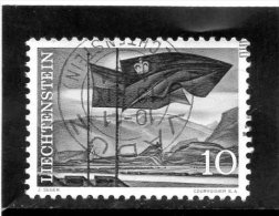 1959 Liechtenstein - Panorama Del Reno - Gebruikt