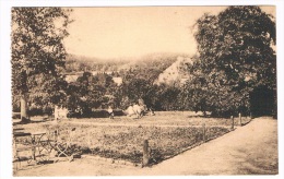 B4559    COMBLAIN-AU-PONT : Hotel Des Glycines - Vue Du Parc - Comblain-au-Pont