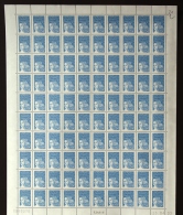 FRANCE 2003 FEUIL COMPLETE DE 100 TIMBRES TYPE MARIANNE DE LUQUET 0,75 € YT N°3572 ** - Ganze Bögen