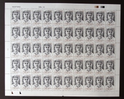 FRANCE 2002 FEUIL COMPLETE DE 50 TIMBRES GENEVIEVE DE GAULLE ANTHONIOZ  YT N°3544** - Full Sheets