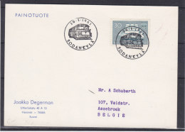 Bus  - Finlande - Carte Postale De 1961 - Oblitération Sodankyla - Lettres & Documents