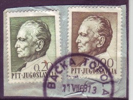 TITO-POSTMARK-BACKA TOPOLA-VOJVODINA-SERBIA-YUGOSLAVIA-1967 - Gebraucht