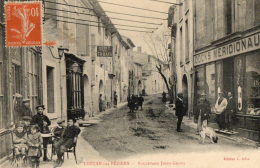 THEZAN LES BEZIERS (34) Boulevard Jules Griffe Commerces Animation - Other & Unclassified