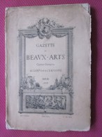 RARE Paris 1868 GAZETTE DES Beaux-Arts Courrier Européen Art Et Curiosité Tableaux,Sculpture, Objets D´art, Architecture - Otros & Sin Clasificación