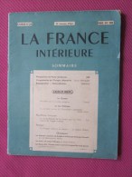 15/1/1945 GUERRE MILITARIA La France Intérieure, La Guerre,jeu Politique,La République Française, 'étranger,chroniques - Francés