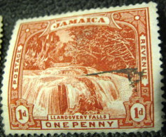 Jamaica 1900 Llandovery Falls 1d - Used - Jamaïque (...-1961)