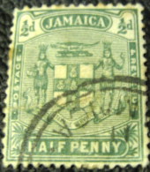 Jamaica 1905 Coat Of Arms 0.5d - Used - Jamaica (...-1961)