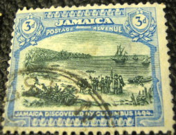 Jamaica 1920 Discovery By Columbus 3d - Used - Jamaïque (...-1961)