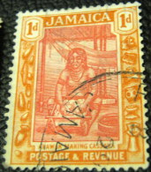 Jamaica 1920 Arawak Making Cassava 1d - Used - Jamaïque (...-1961)