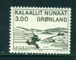 GREENLAND - 1980 Art 3k Mounted Mint - Neufs