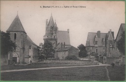 49 DURTAL - Eglise Et Vieux Chateau - Durtal