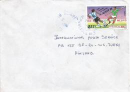 Mali 1988 Sevare World Cup Football Soccer Mexico Cover - 1986 – Mexico